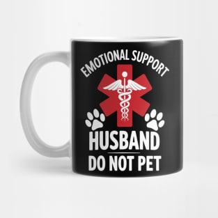 Emotional-Support-Husband-Do-Not-Pet Mug